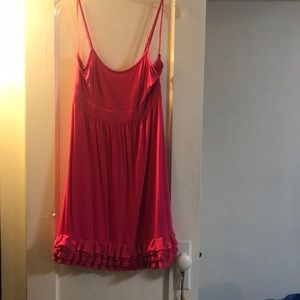 Express Pink tank top dress